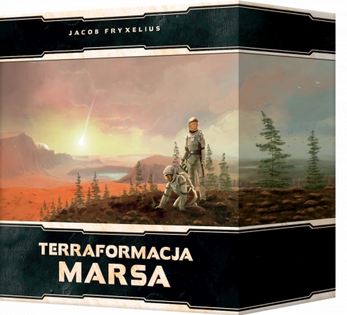 Terraforming Mars: Spoločenská hra Big Storage Box + 3D prvky (poľská edícia) Rebel